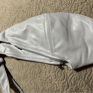 Granite faux leather Sash Bag Crossbody